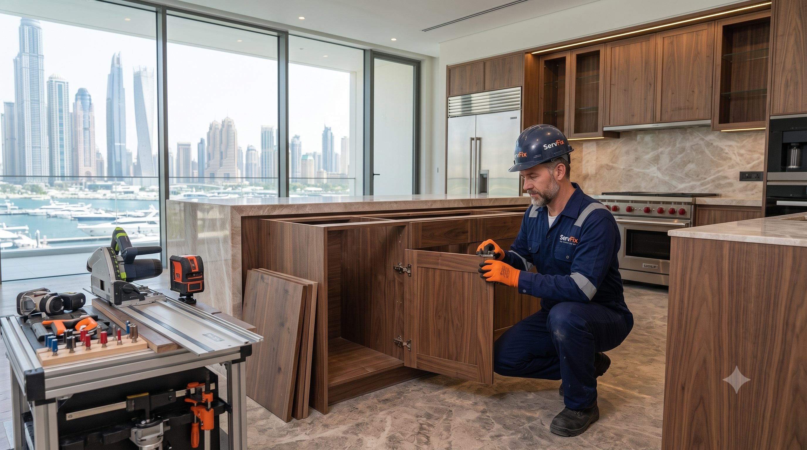 ServFix carpentry services in Dubai